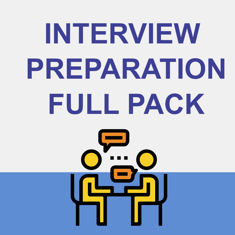 Interview preparation full pack – Coaching & Consulting